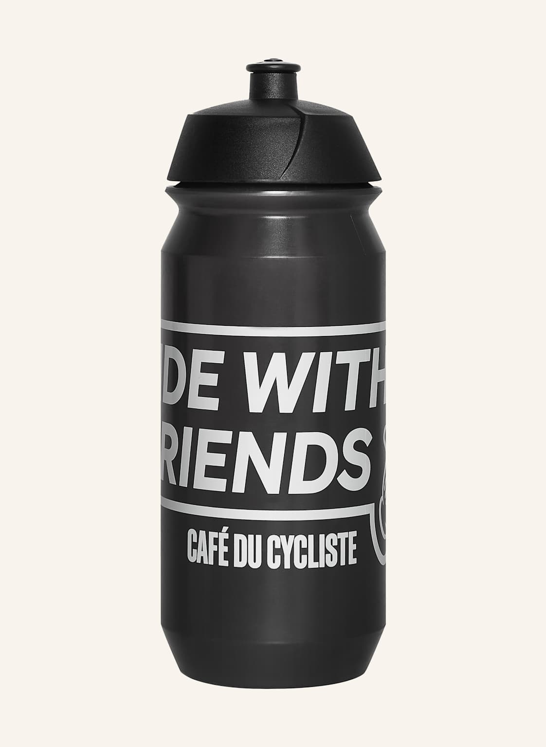 Café Du Cycliste Trinkflasche Ride With Riends schwarz Café Du Cycliste Trinkflasche Ride With Riends schwarz von CAFÉ DU CYCLISTE