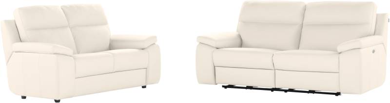 CALIA ITALIA 3-Sitzer »Primo, hoher Sitzkomfort mit tollem Design«, in Leder, optional mit elektrischer Relaxfunktion von CALIA ITALIA