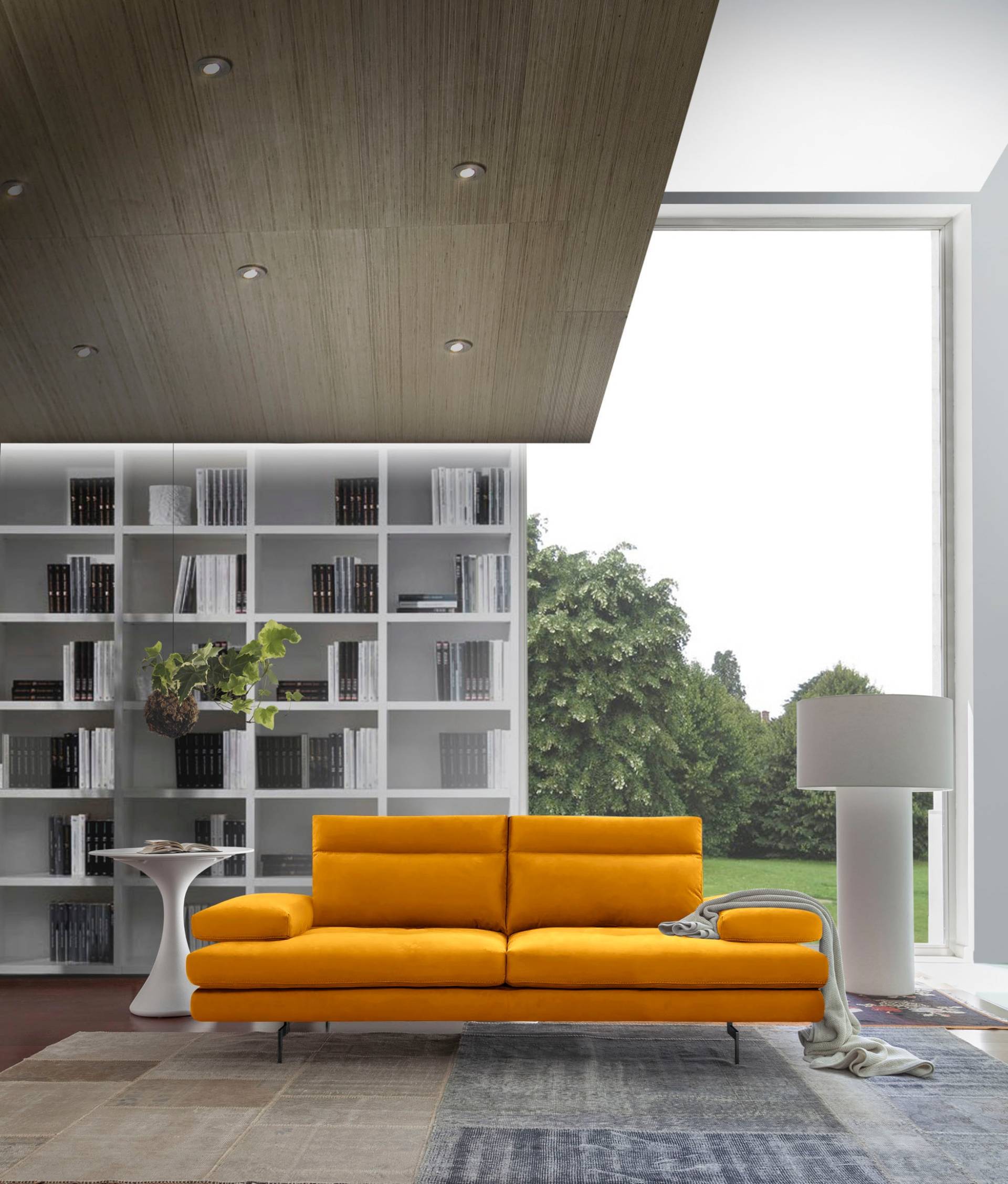 CALIA ITALIA 3-Sitzer »Toby Wing, Designsofa, hochwertige Verarbeitungsdetails, bequem«, inkl. Sitztiefenverstellung und Armteilfunktion, Füsse in Schwarz matt CALIA ITALIA 3-Sitzer »Toby Wing, Designsofa, hochwertige Verarbeitungsdetails, bequem«, inkl. Sitztiefenverstellung und Armteilfunktion, Füsse in Schwarz matt von CALIA ITALIA