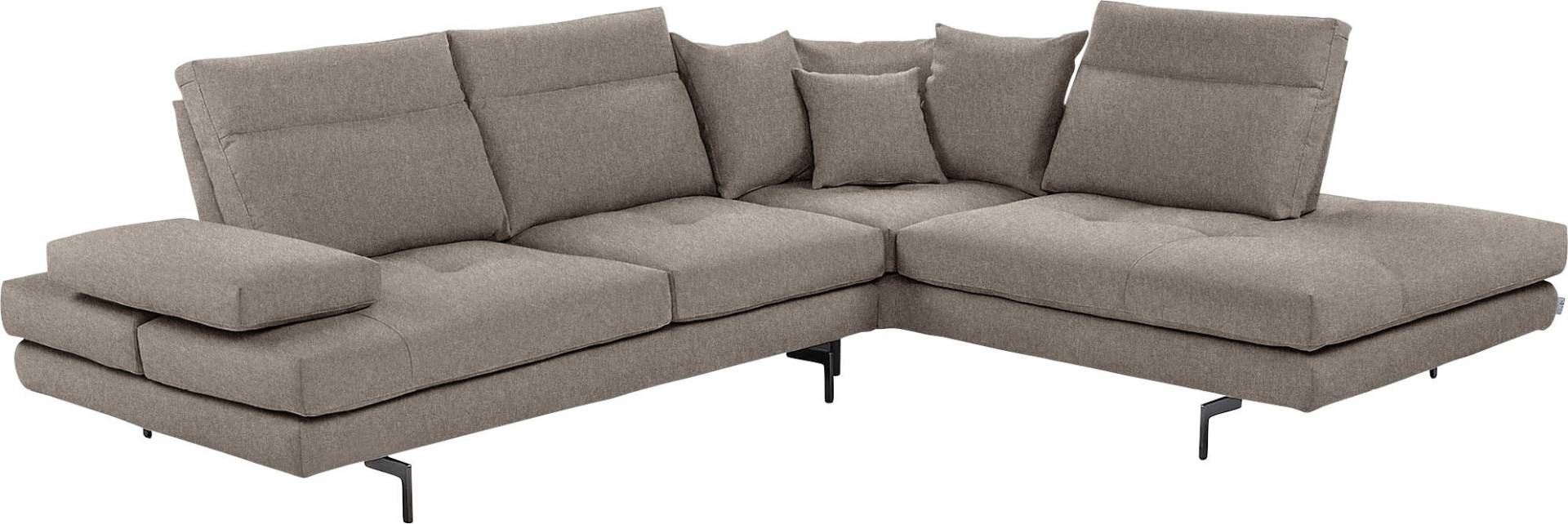 CALIA ITALIA Ecksofa »Toby Wing, Komfortsofa mit Sitzkomfort der Extraklasse, L-Form«, Sitztiefenverstellung, wahlw. mit Kissen-Set,Füsse schwarz matt CALIA ITALIA Ecksofa »Toby Wing, Komfortsofa mit Sitzkomfort der Extraklasse, L-Form«, Sitztiefenverstellung, wahlw. mit Kissen-Set,Füsse schwarz matt von CALIA ITALIA