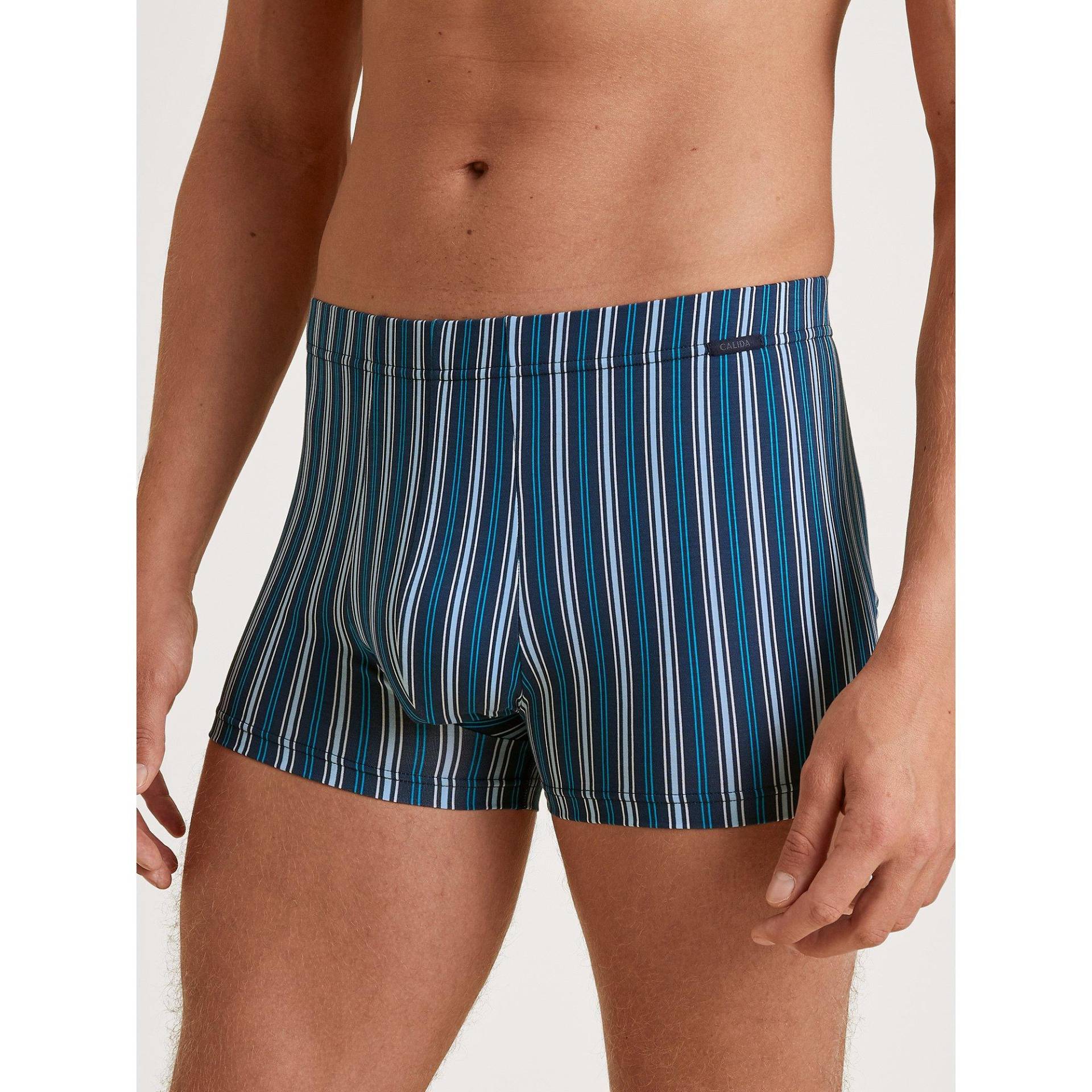 Boxershorts Herren Blau  M von CALIDA