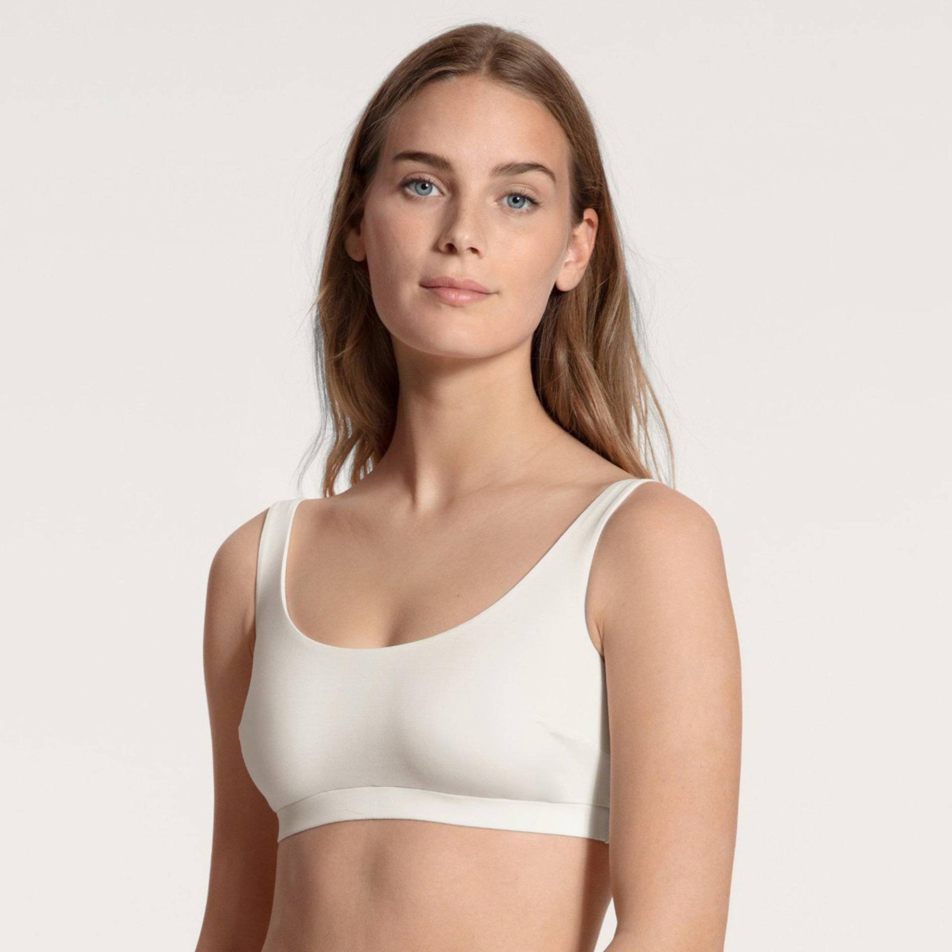 Bustier Mit Träger Damen Weiss  L von CALIDA