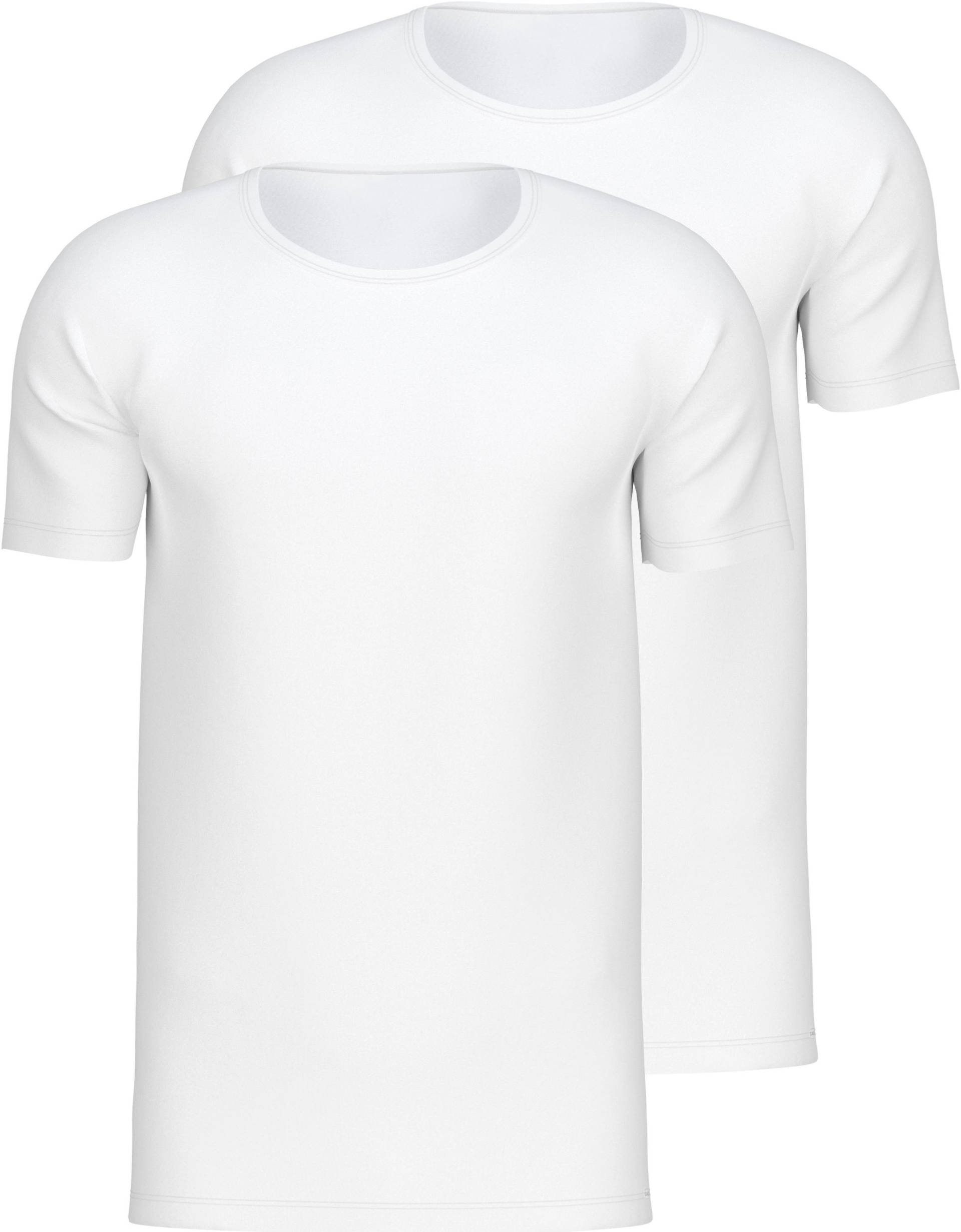CALIDA T-Shirt »Natural Benefit«, (2er Pack), mit Rundhals-Ausschnitt und perfekte Passform von CALIDA