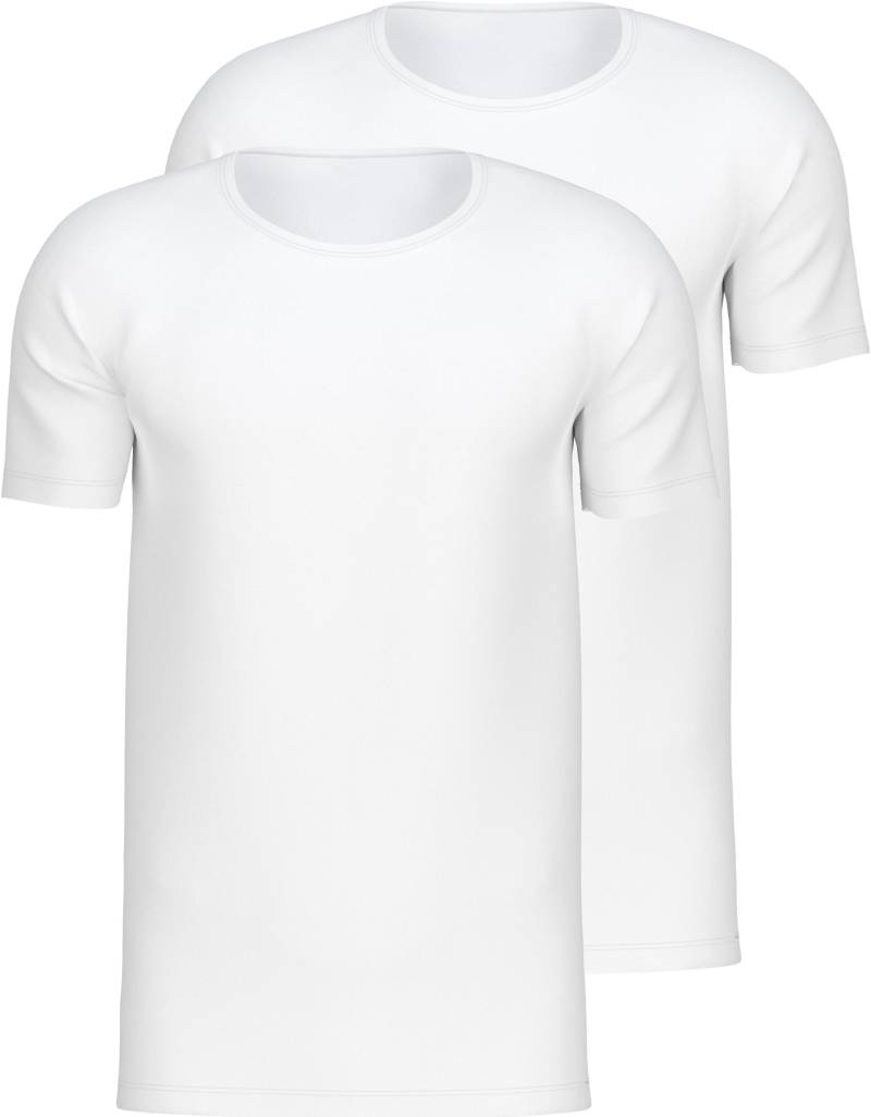 CALIDA T-Shirt »Natural Benefit«, (2er Pack), mit Rundhals-Ausschnitt und perfekte Passform von CALIDA