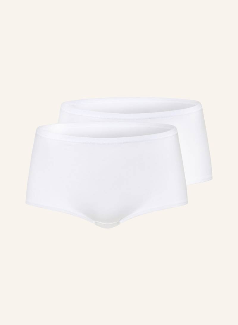 Calida 2er-Pack Panties Benefit Women weiss von CALIDA