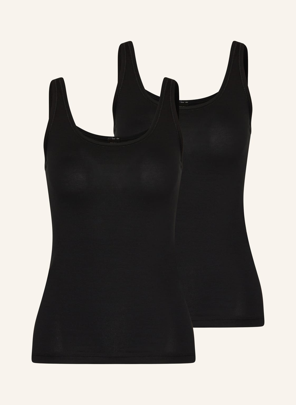Calida 2er-Pack Top Benefit Women schwarz Calida 2er-Pack Top Benefit Women schwarz von CALIDA
