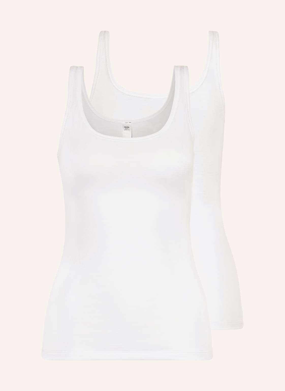 Calida 2er-Pack Top Benefit Women weiss Calida 2er-Pack Top Benefit Women weiss von CALIDA