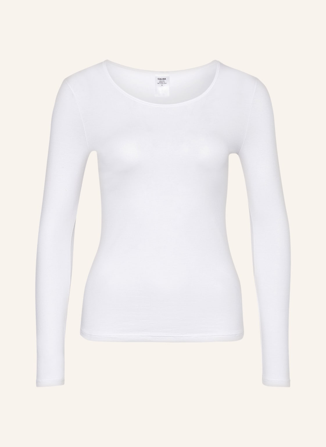 Calida Longsleeve Natural Comfort weiss Calida Longsleeve Natural Comfort weiss von CALIDA