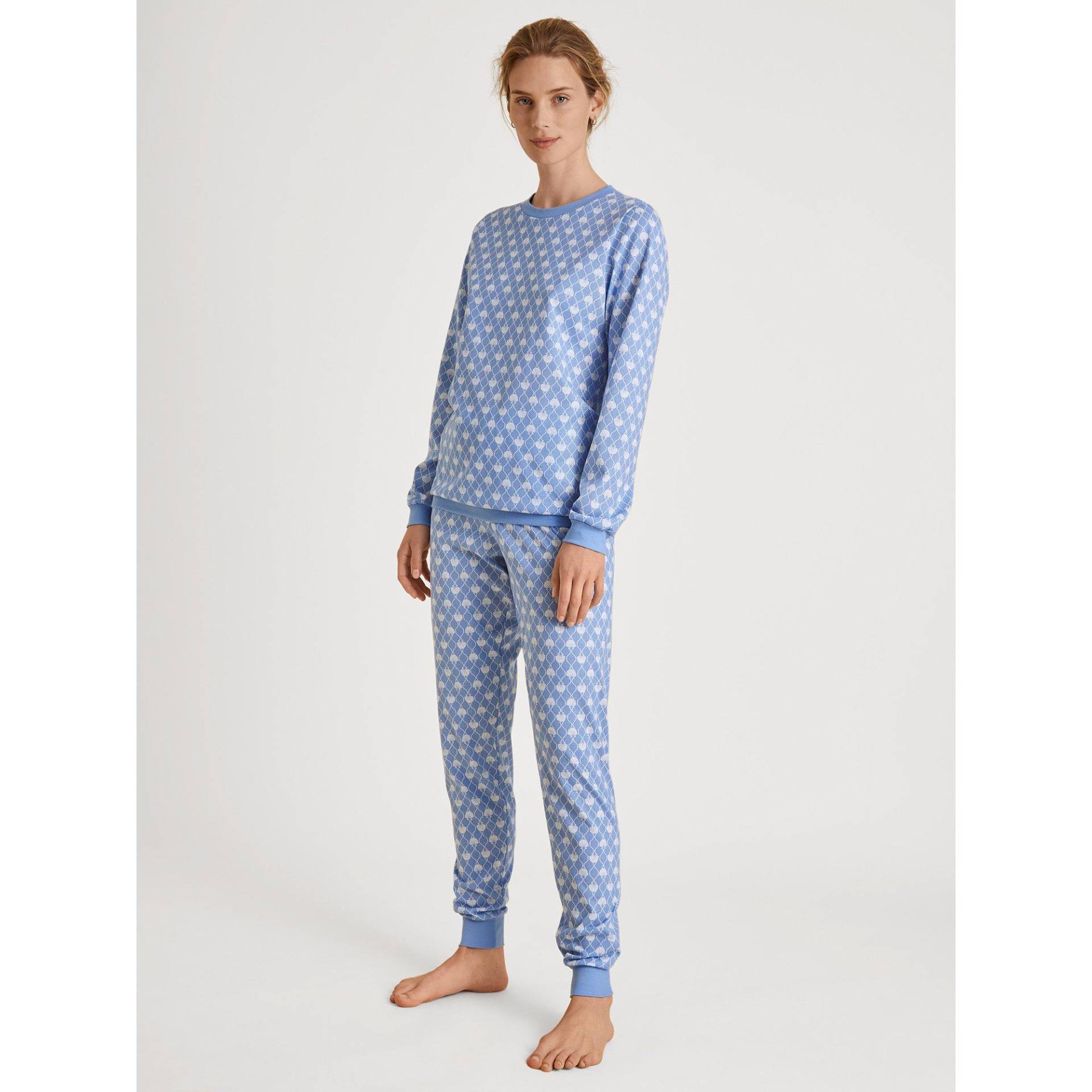 Pyjama Damen Blau  M von CALIDA