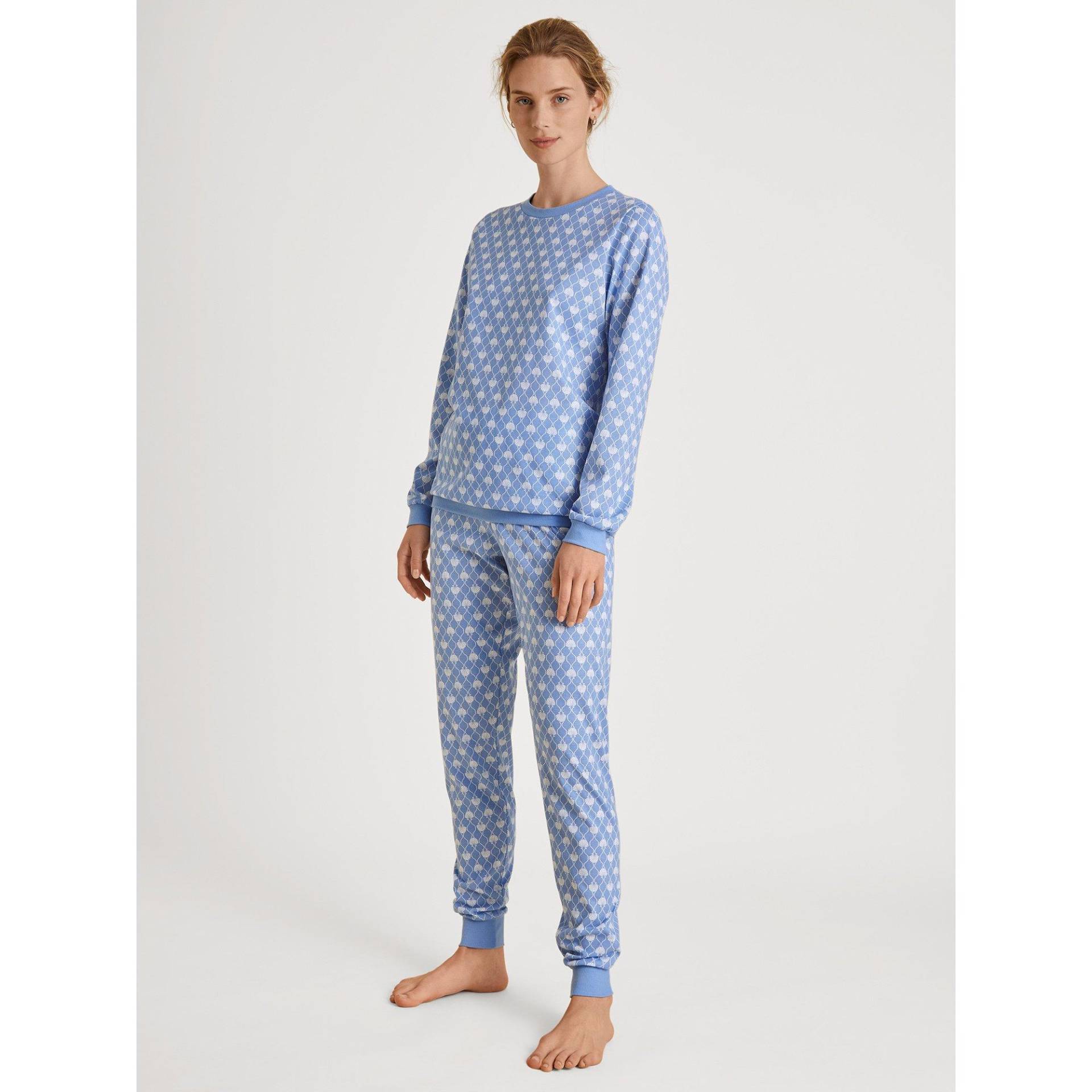 Pyjama Damen Blau  S von CALIDA