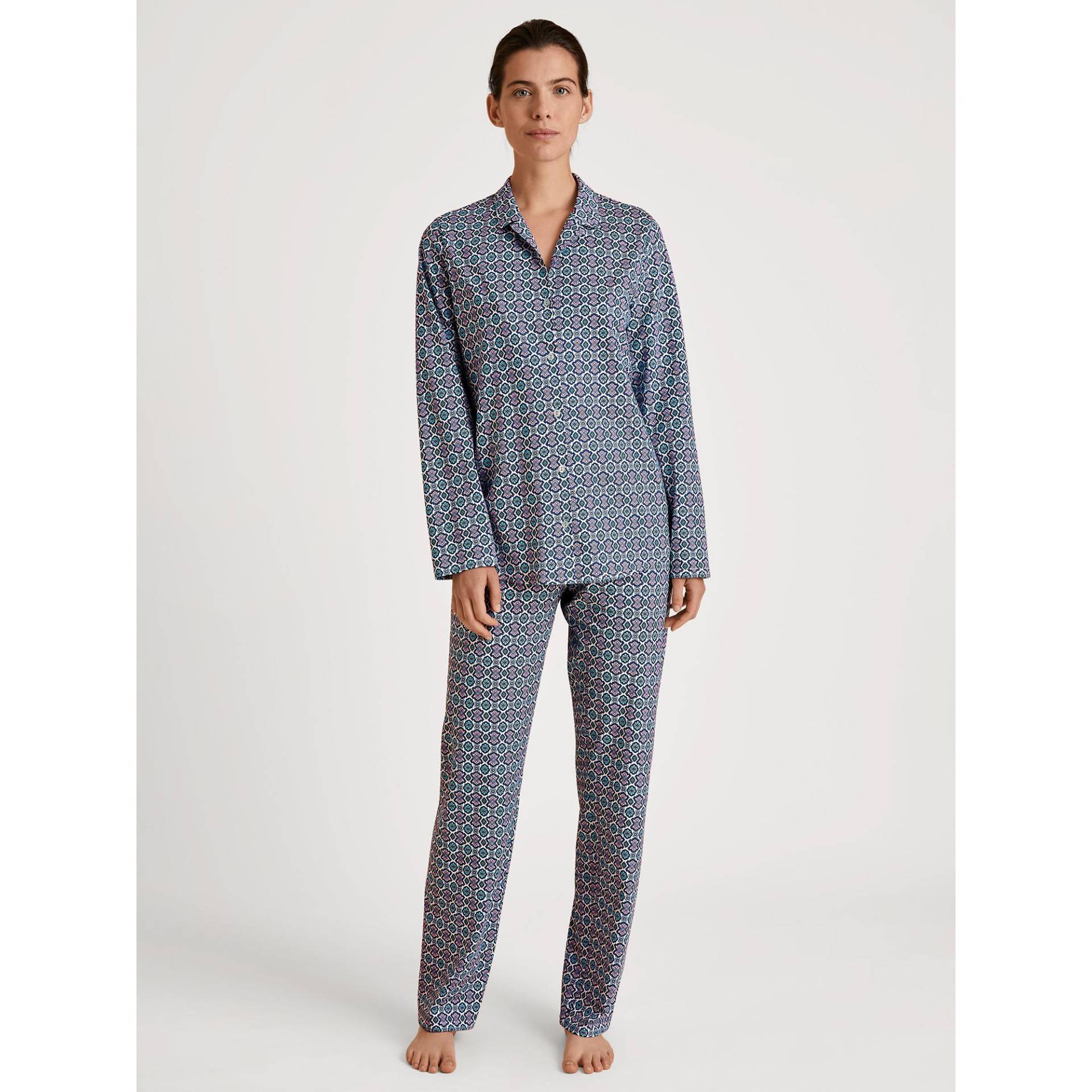 Pyjama Damen Blau S von CALIDA