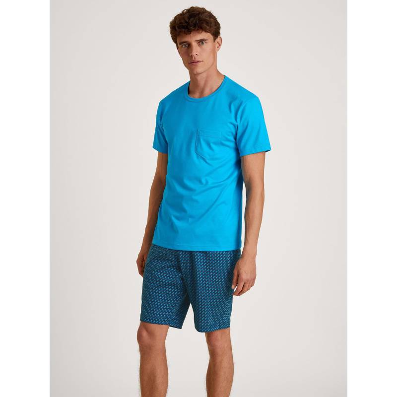 Pyjama Herren Blau Bunt M von CALIDA