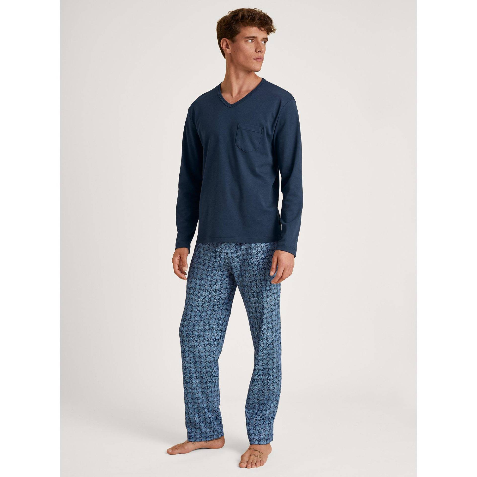 Pyjama Herren Blau  L von CALIDA