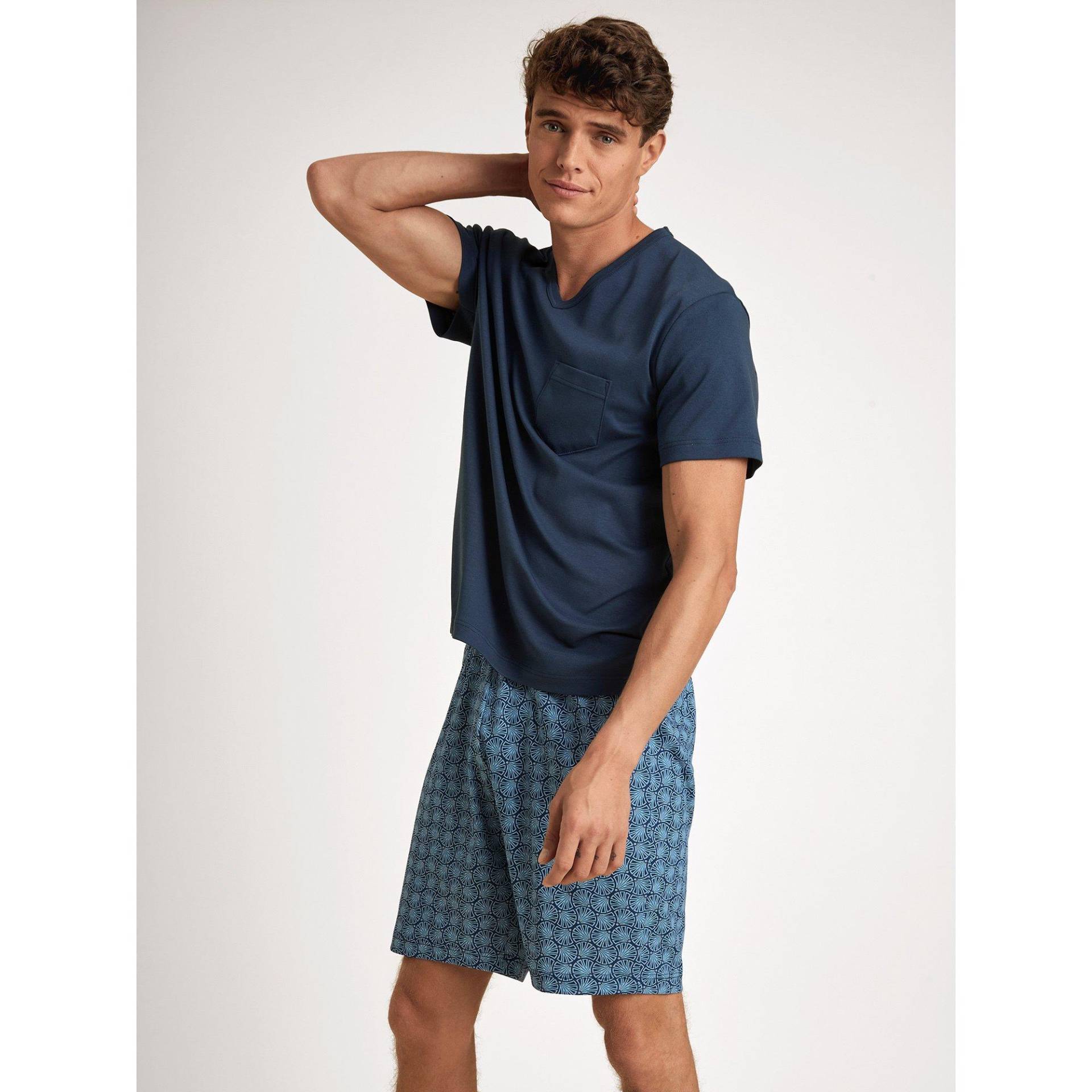 Pyjama Herren Blau  M von CALIDA