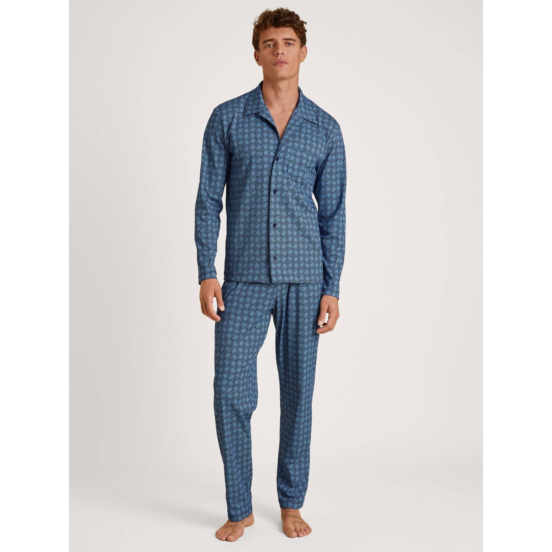 Pyjama Herren Blau  M von CALIDA