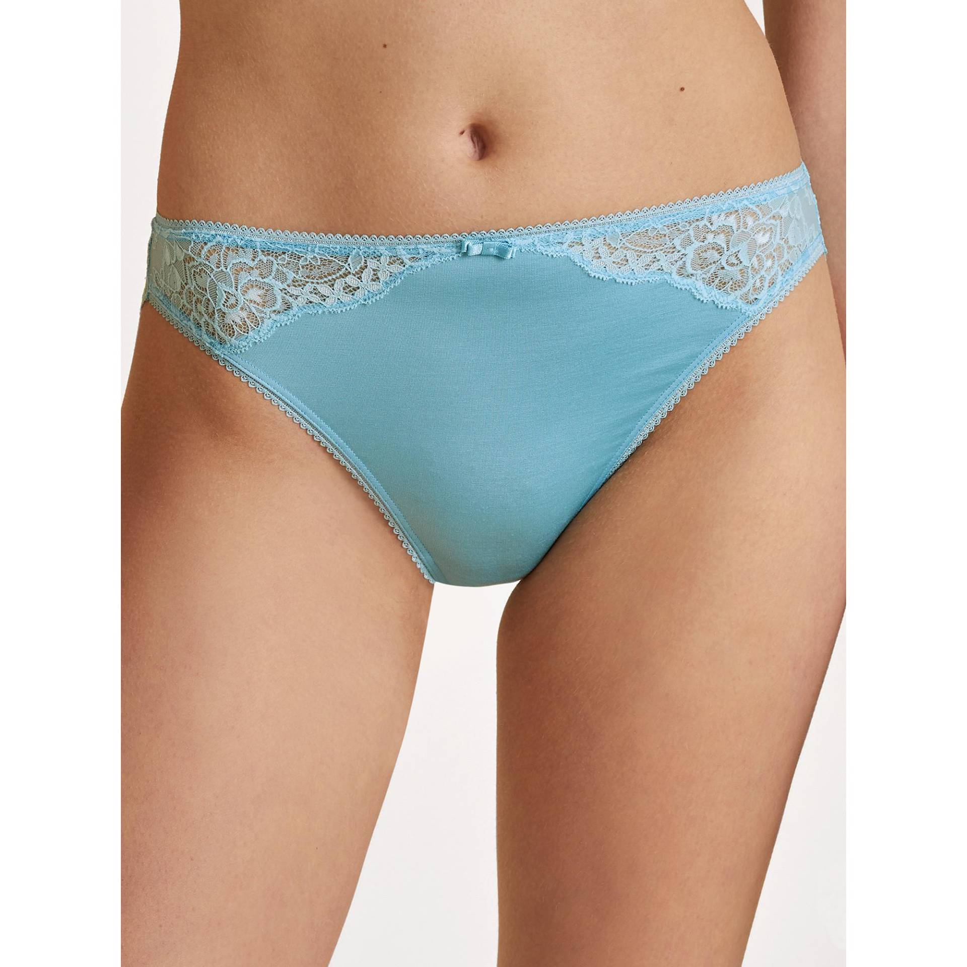 Slip Damen Blau S von CALIDA