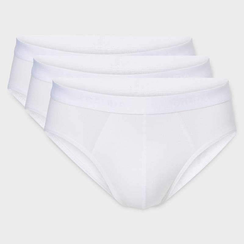 Triopack, Slips Herren Weiss XL von CALIDA