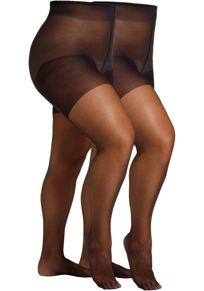 Camano Feinstrumpfhose »fine curvy«, (2er Pack), mit grossen Grössen von CAMANO