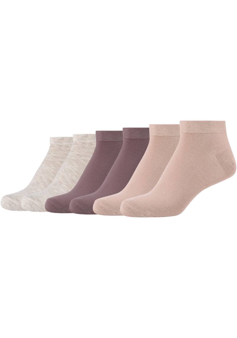 Camano Kurzsocken »silky touch«, (6 Paar), mit hautfreundlichem Gewebe von CAMANO