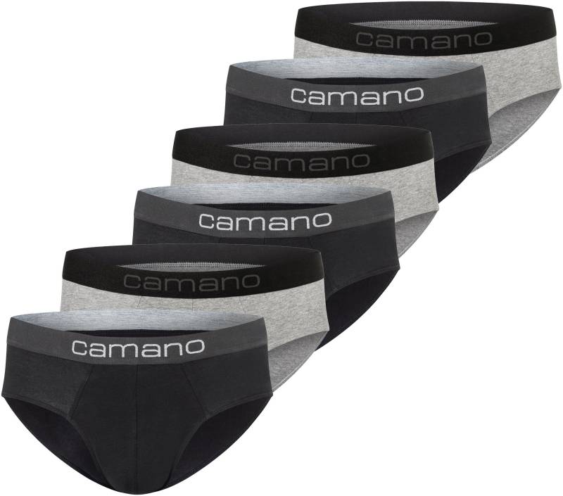 Camano Slip »comfort«, (6er Pack), mit elastischem Logobund von CAMANO