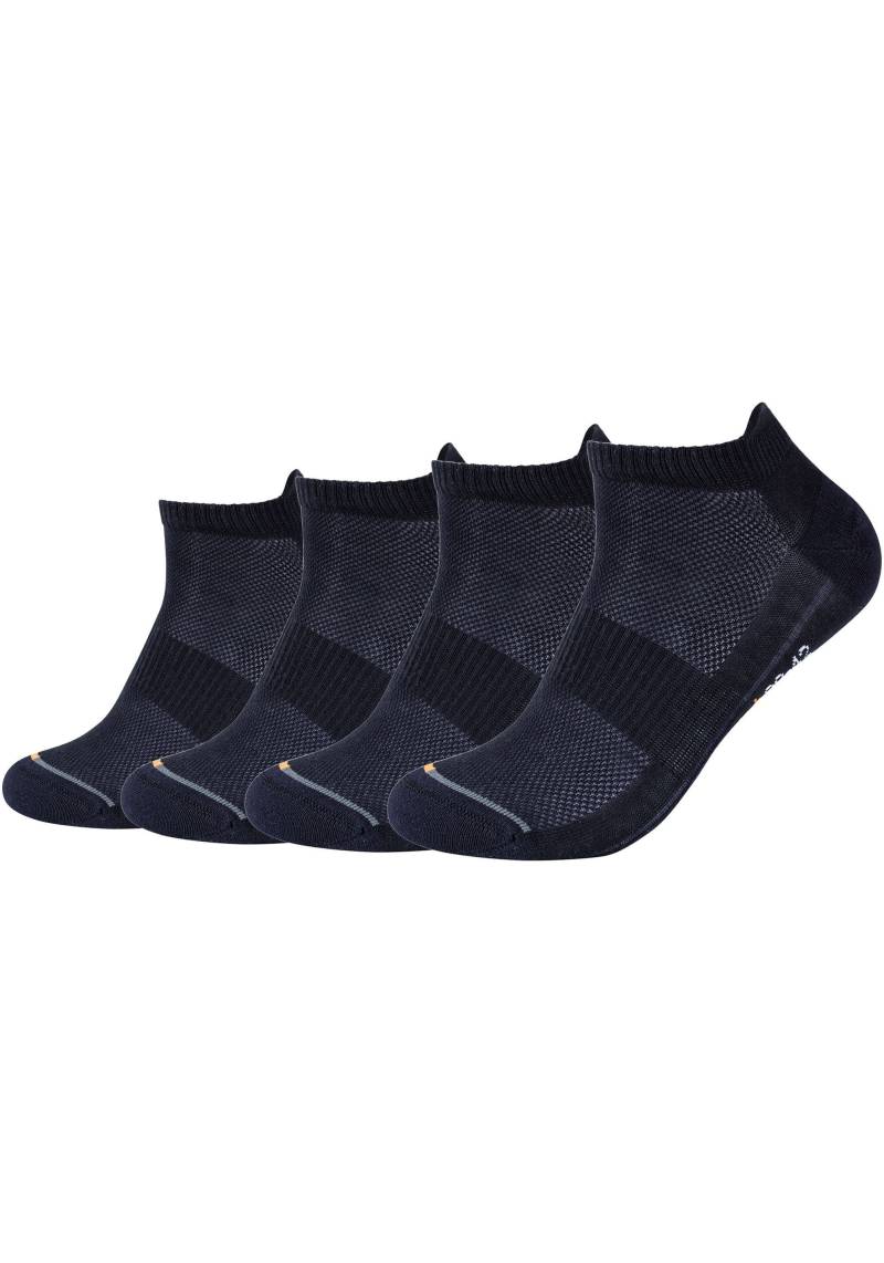 Camano Sneakersocken »function«, (4er Pack), mit Micro-Plüsch an Ferse und Zehen von CAMANO