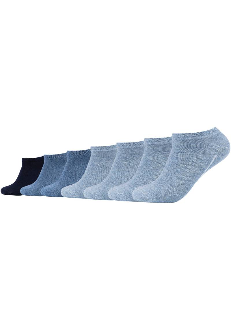 Camano Sneakersocken »ca-soft«, (7er Pack), mit weichem Komfortbund ohne drückende Nähte von CAMANO