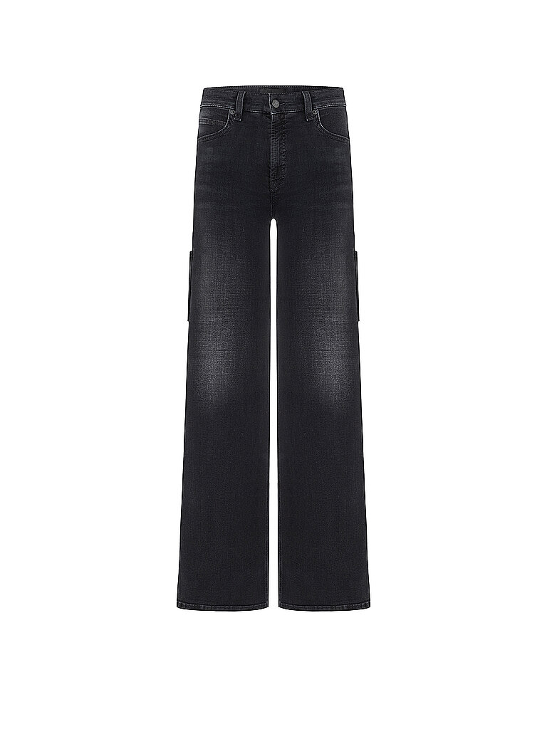 CAMBIO Jeans Flared Fit ALIA schwarz | 34/L34 von CAMBIO