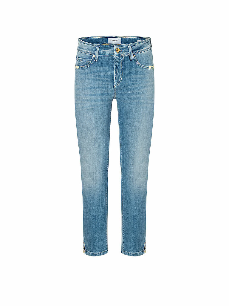 CAMBIO Jeans Slim Fit 7/8 PIPER SHORT blau | 42/L27 von CAMBIO