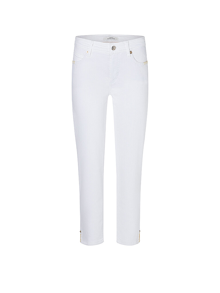 CAMBIO Jeans Slim Fit 7/8 PIPER SHORT weiss | 44/L27 von CAMBIO