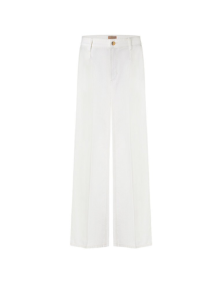 CAMBIO Jeans Wide Leg ALINA creme | 40/L32 von CAMBIO
