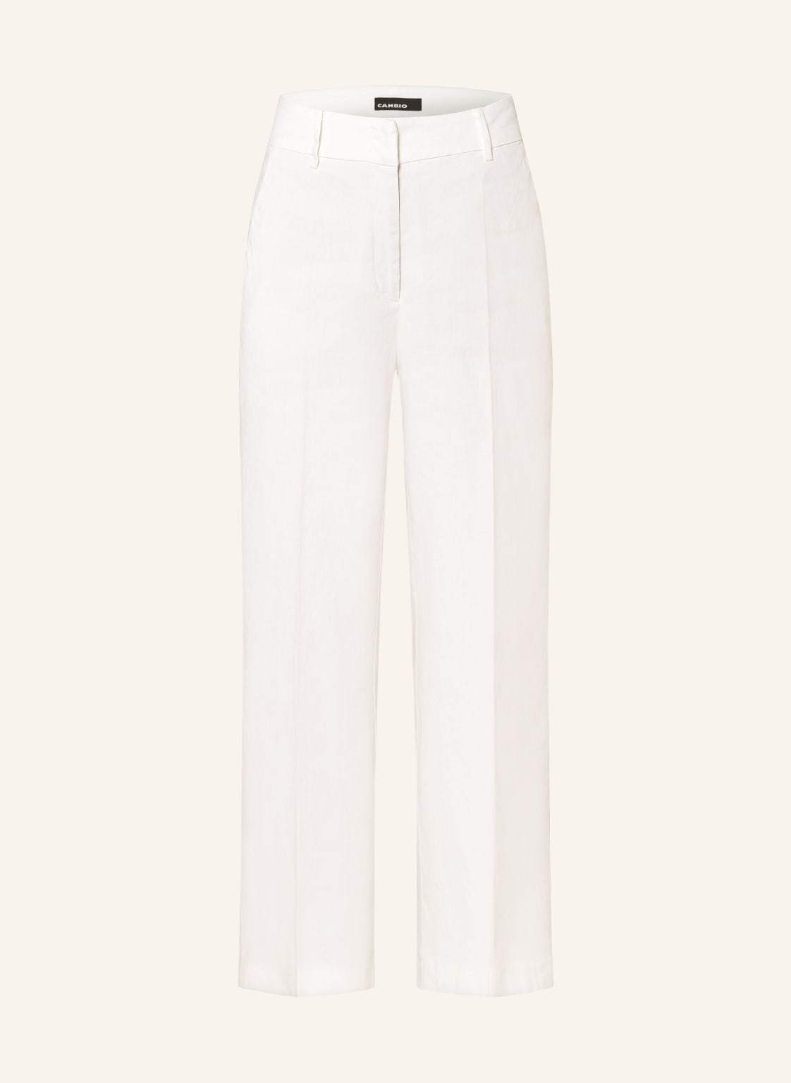 Cambio 7/8-Chino California Mit Leinen beige von CAMBIO