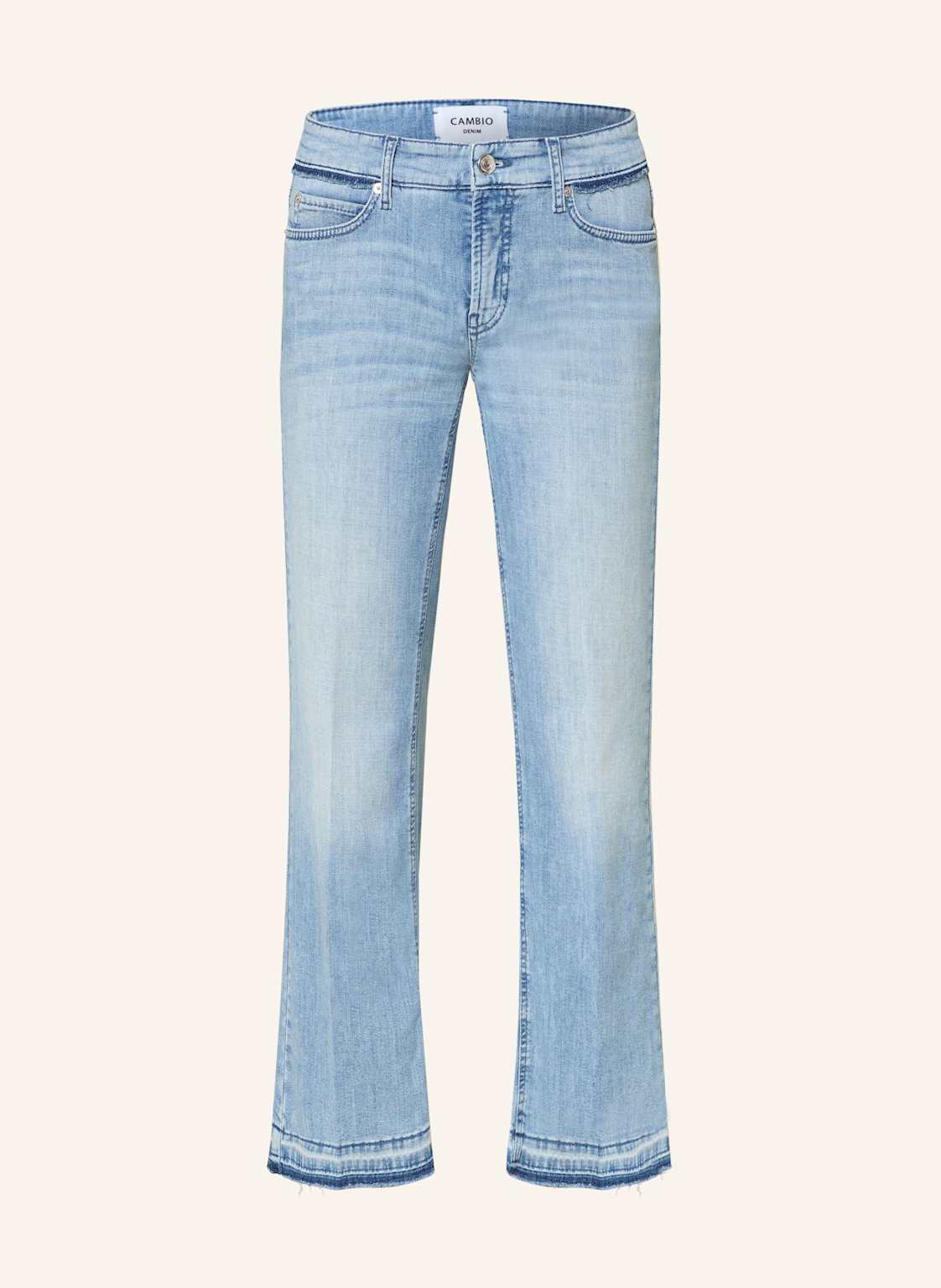 Cambio Bootcut Jeans Francesca Mit Nieten blau Cambio Bootcut Jeans Francesca Mit Nieten blau von CAMBIO