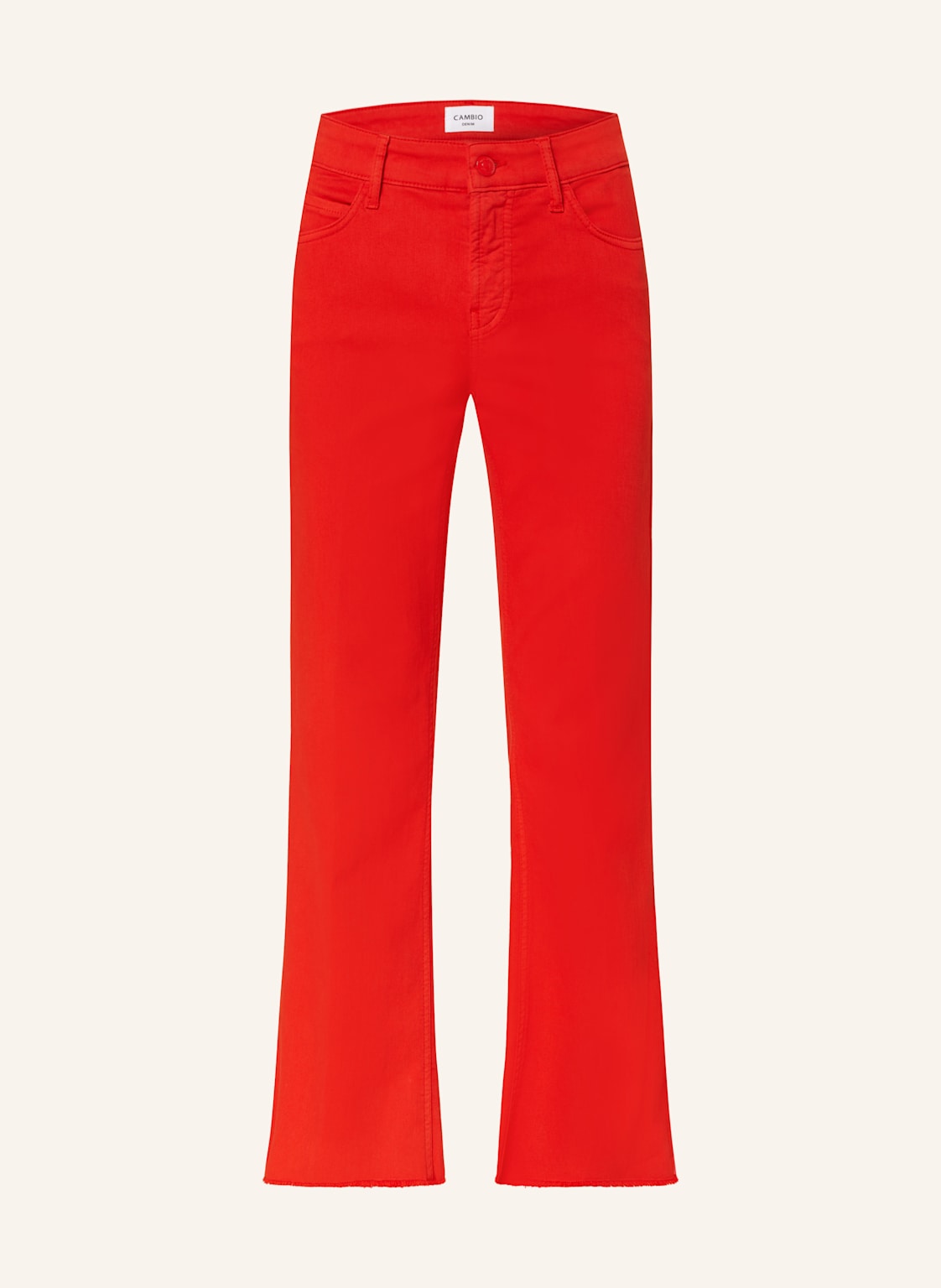 Cambio Bootcut Jeans Francesca rot von CAMBIO