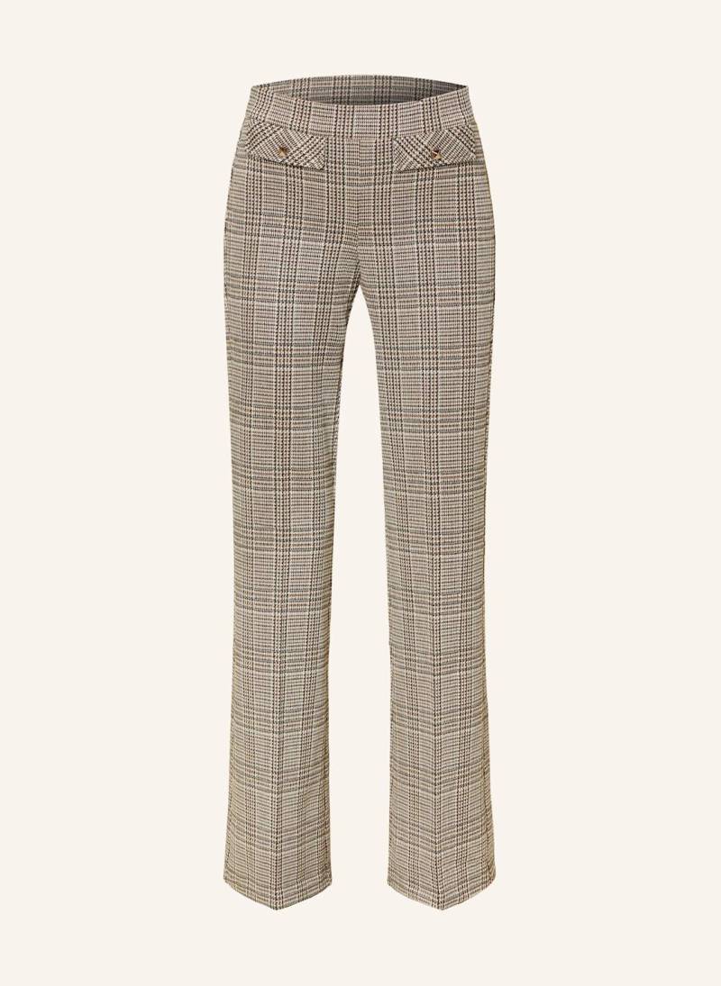 Cambio Hose Francis Mit Glitzergarn braun von CAMBIO