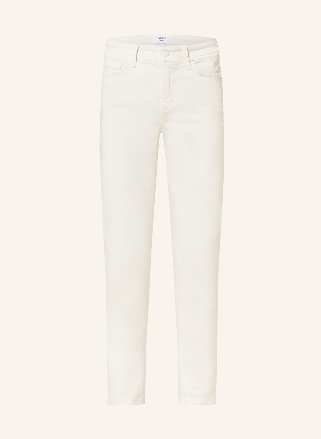 Cambio Skinny Jeans Piper beige von CAMBIO