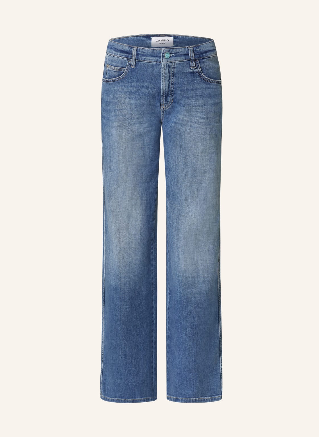 Cambio Straight Jeans Aimee blau von CAMBIO