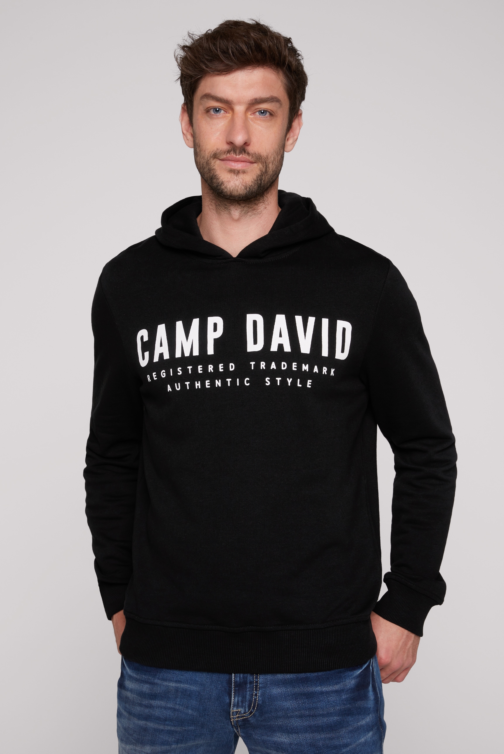 CAMP DAVID Kapuzensweatshirt, mit Logo-Print CAMP DAVID Kapuzensweatshirt, mit Logo-Print von CAMP DAVID