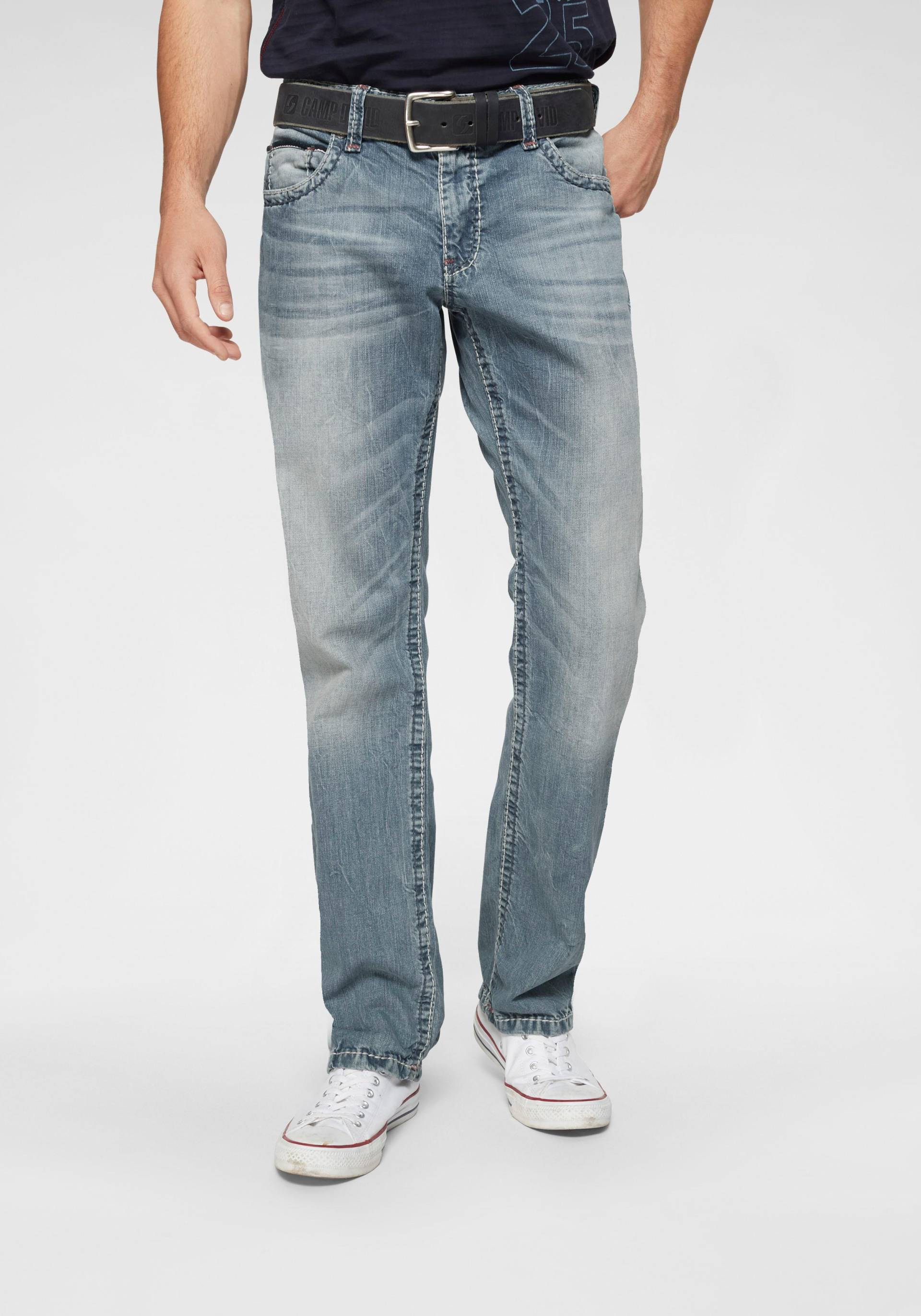 CAMP DAVID Loose-fit-Jeans »CO:NO«, mit markanten Nähten und Stretch von CAMP DAVID