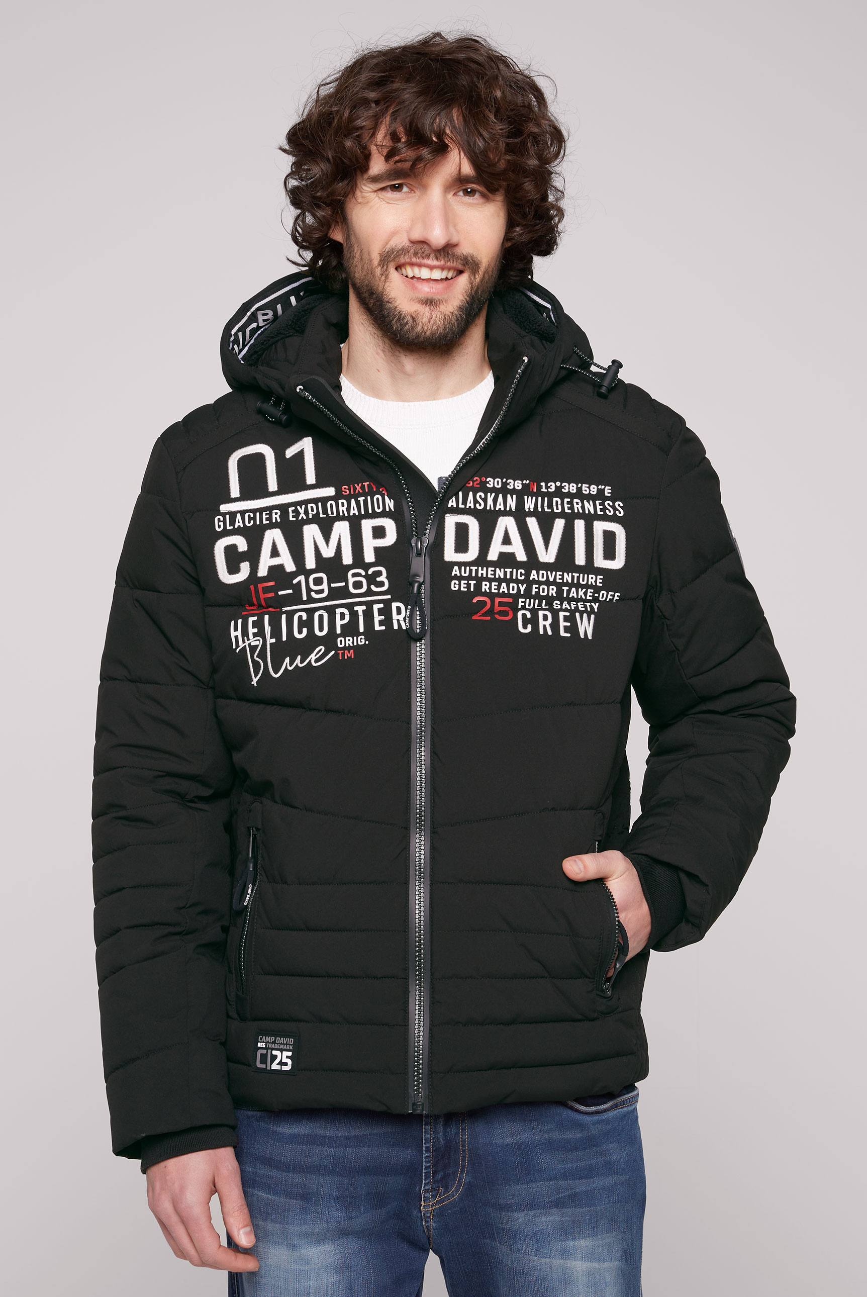 CAMP DAVID Outdoorjacke, mit Kapuze von CAMP DAVID