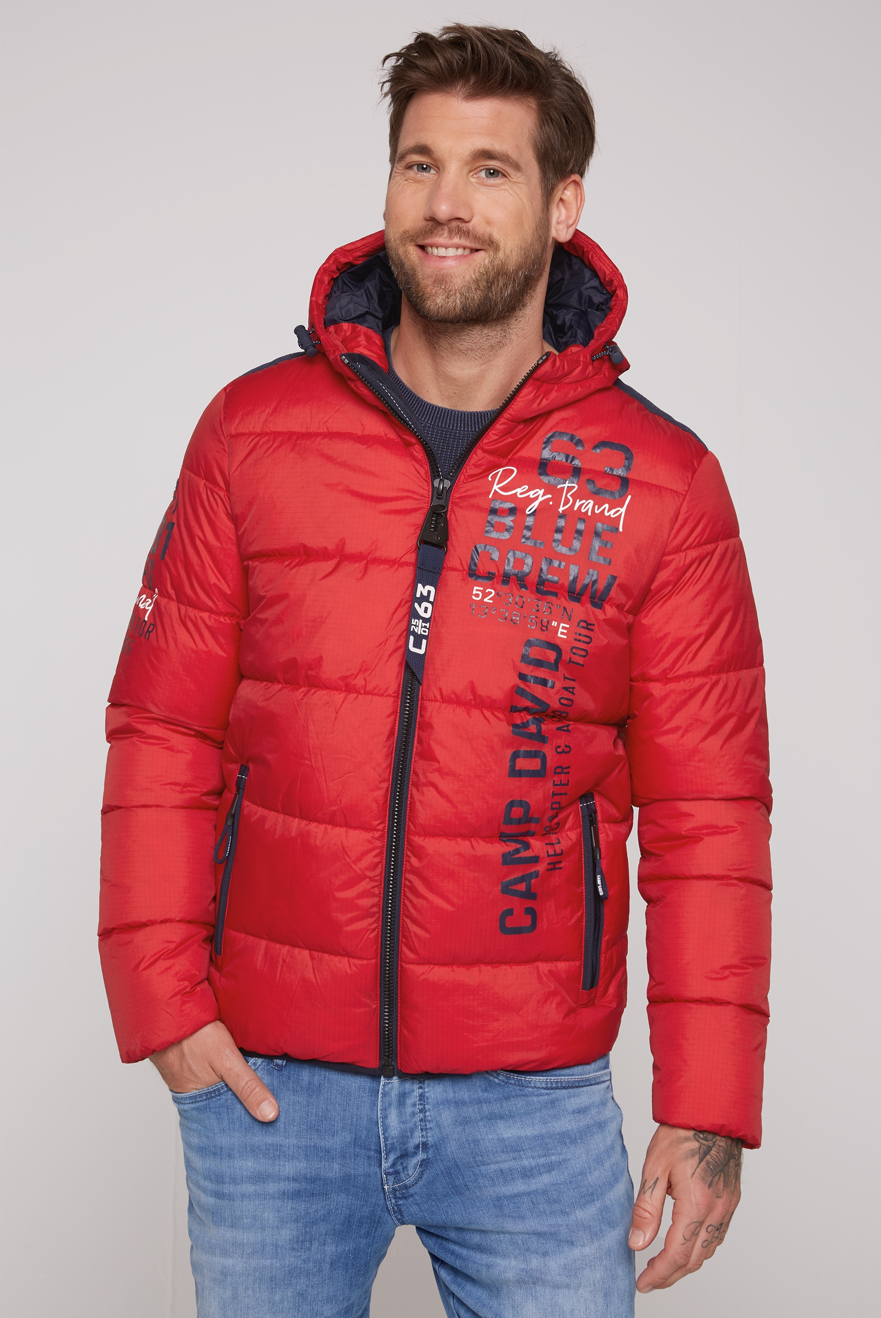 CAMP DAVID Outdoorjacke, mit Kapuze von CAMP DAVID