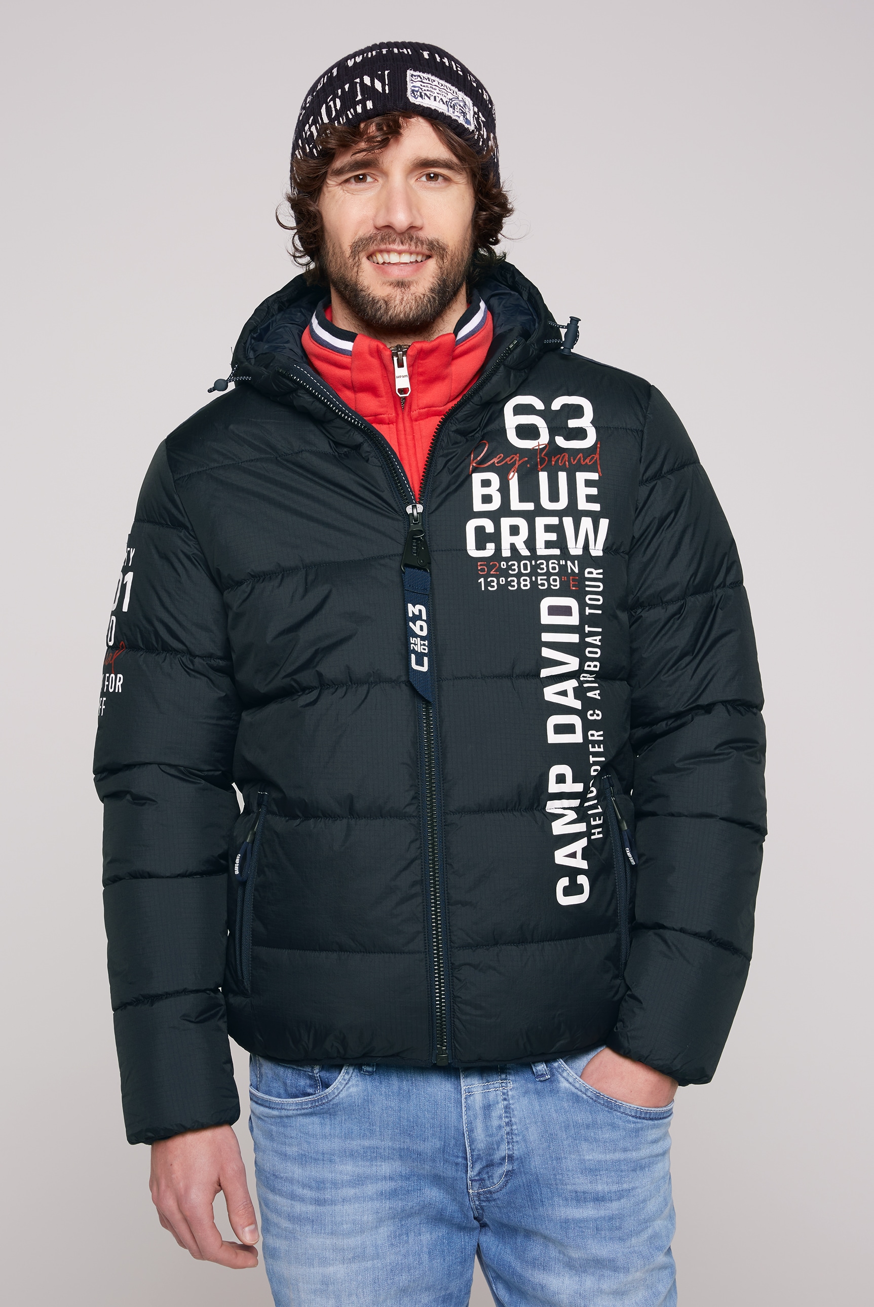 CAMP DAVID Outdoorjacke, mit Kapuze von CAMP DAVID