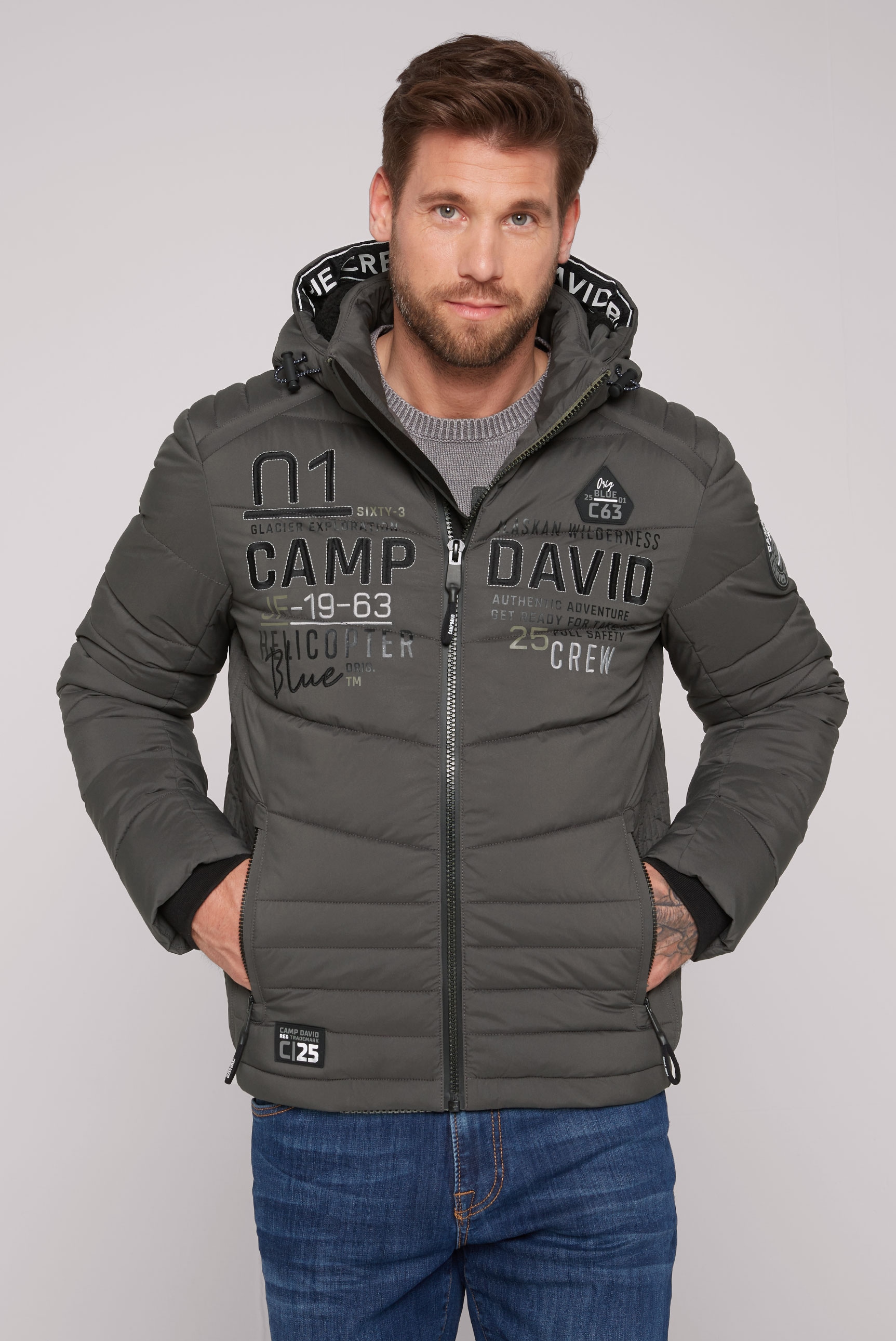 CAMP DAVID Outdoorjacke, mit Kapuze von CAMP DAVID