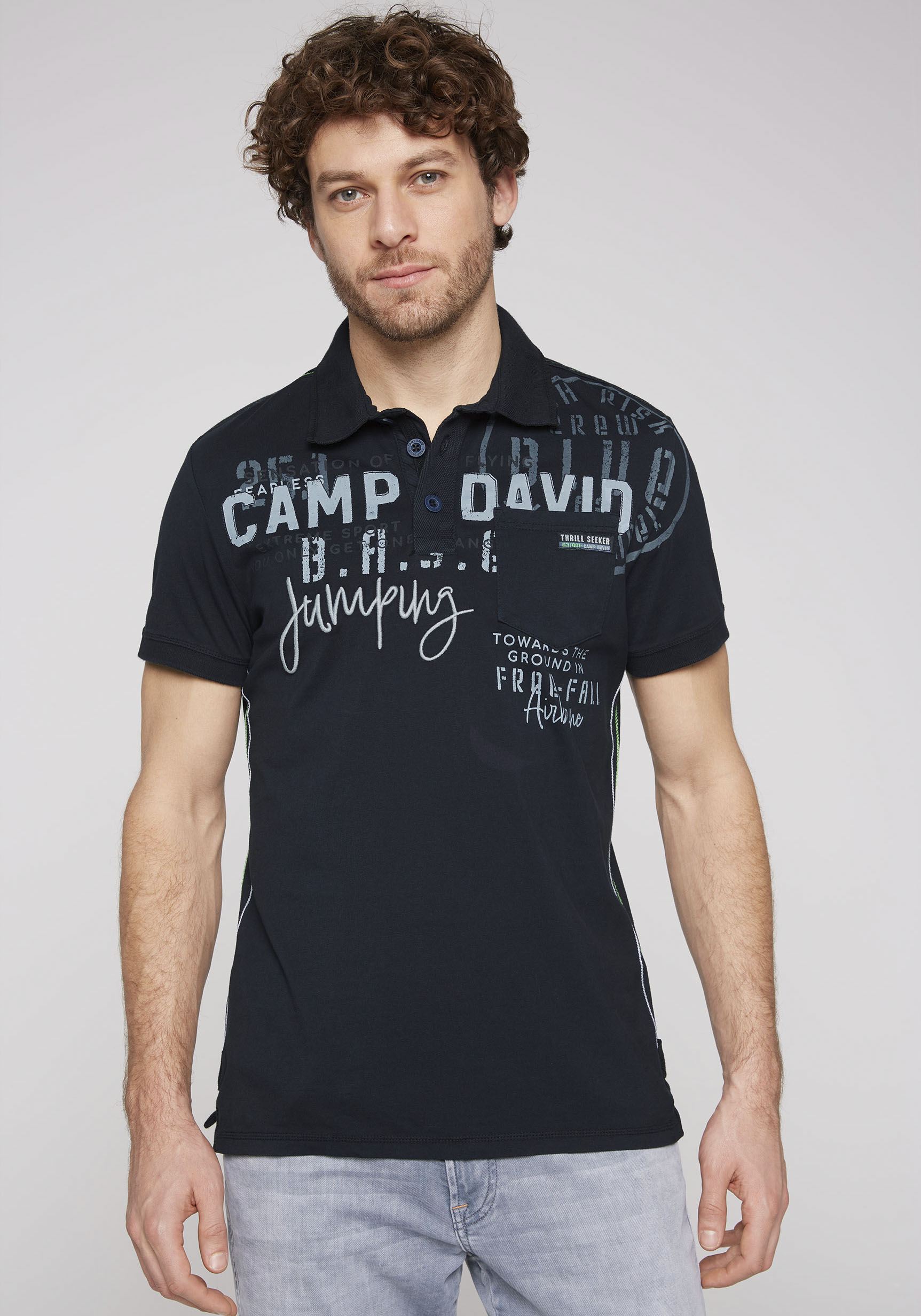 CAMP DAVID Poloshirt von CAMP DAVID