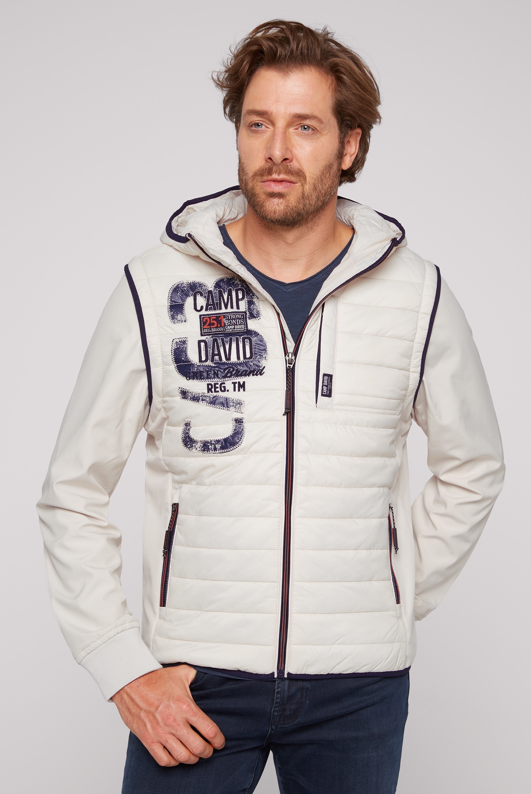 CAMP DAVID Softshelljacke, mit Kapuze von CAMP DAVID