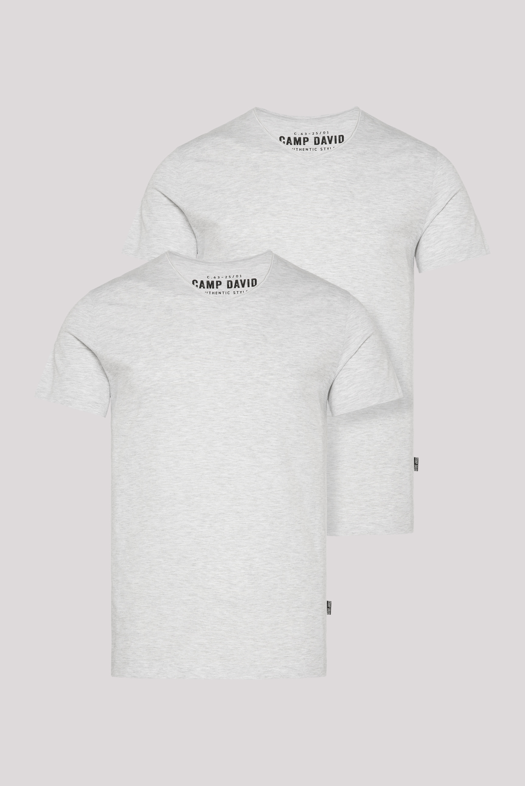 CAMP DAVID V-Shirt, (2 tlg.), im 2-er Pack von CAMP DAVID