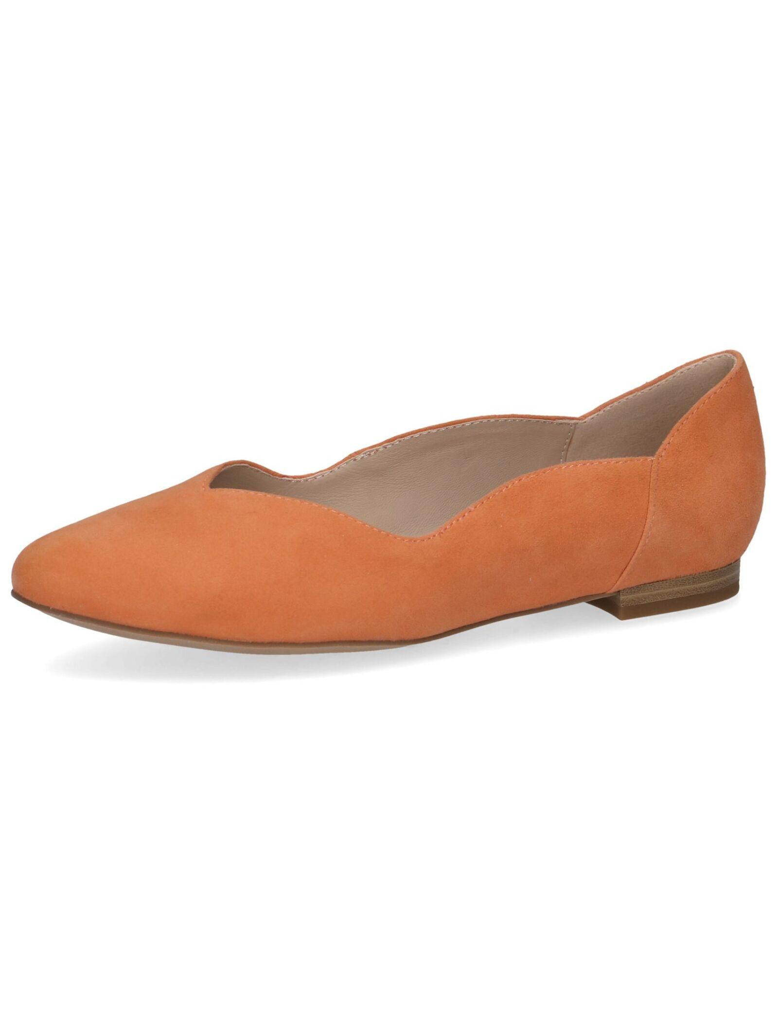 Ballerinas 9-9-22200-42 Damen Orange 38 von CAPRICE