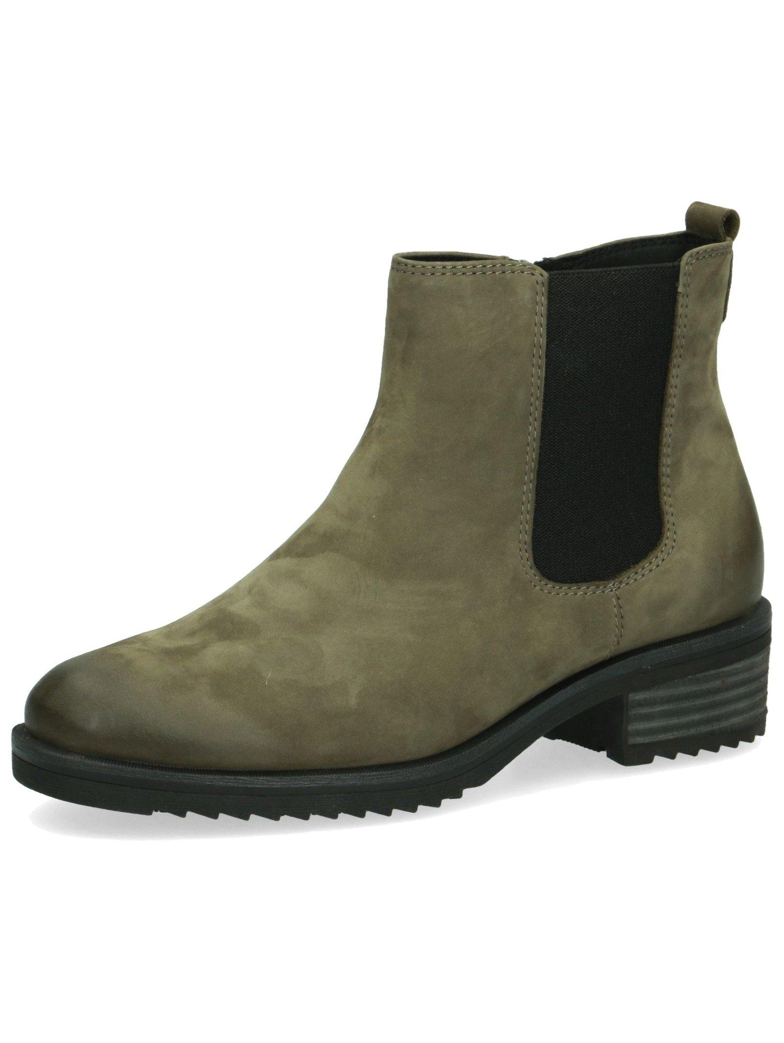 Stiefelette Damen Olivegrün 41 von CAPRICE