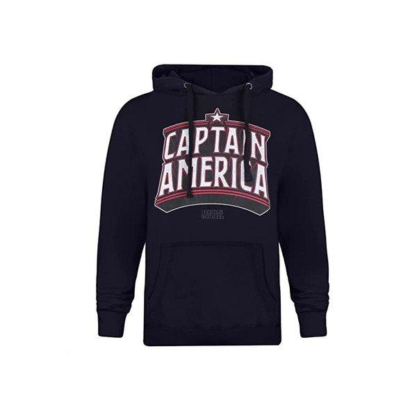 Kapuzenpullover Herren Marine L von CAPTAIN AMERICA