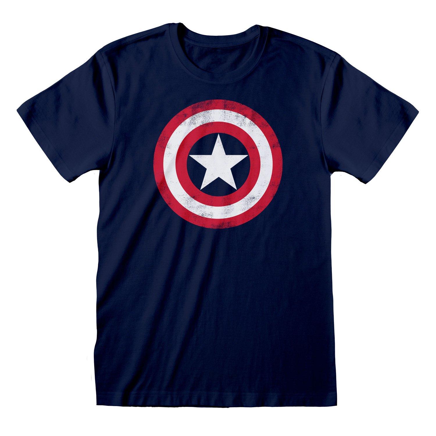 Tshirt Damen Marine M von CAPTAIN AMERICA