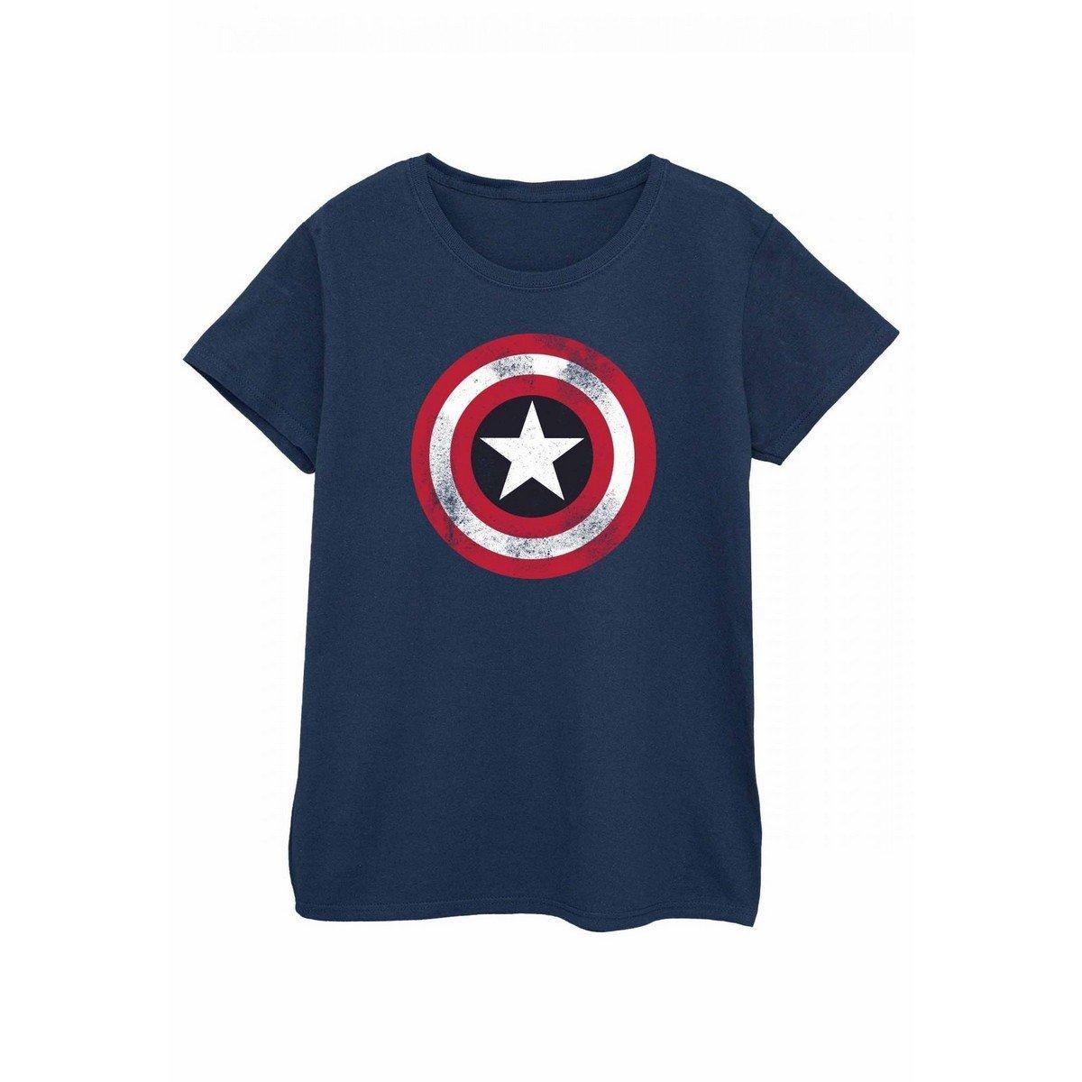 Tshirt Damen Marine S von CAPTAIN AMERICA